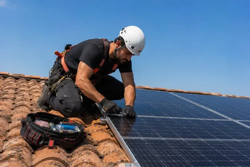 Maintenance et monitoring de panneaux solaires à Prats-de-Mollo-la-Preste