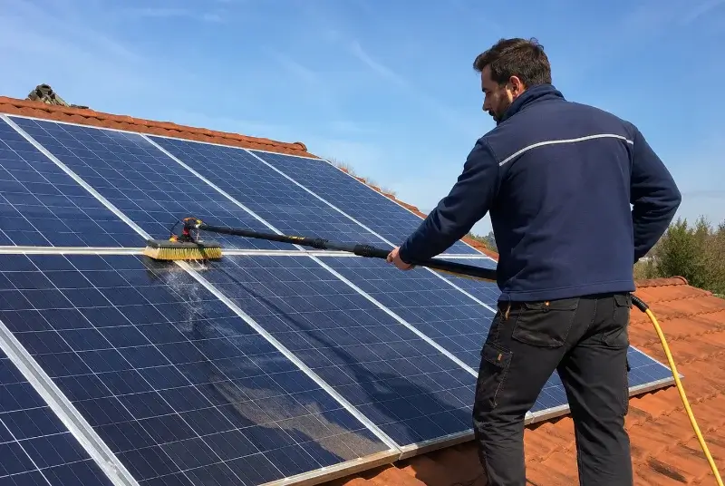 Nettoyage et entretien de panneaux solaires à Prats-de-Mollo-la-Preste